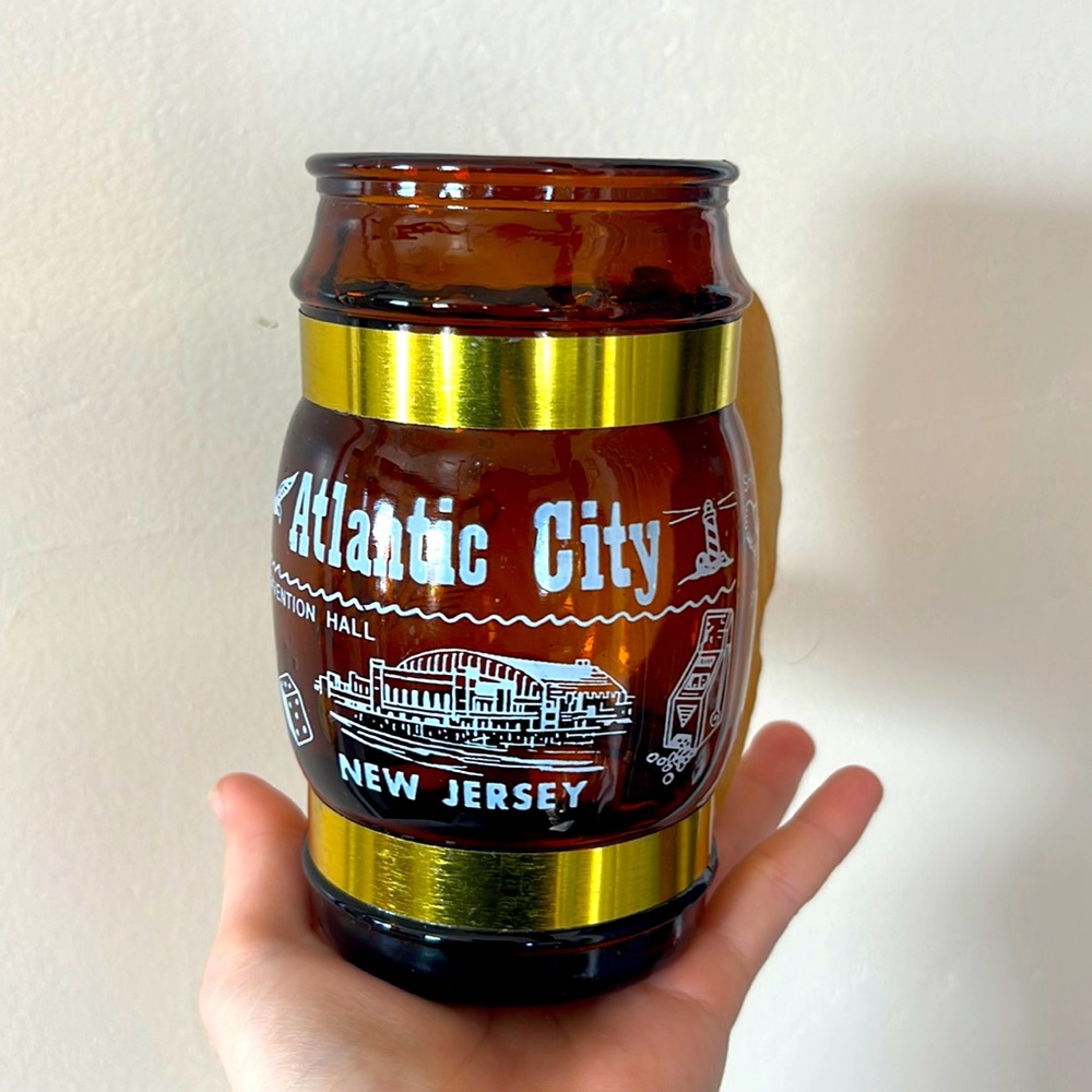 Atlantic City Glass Mug